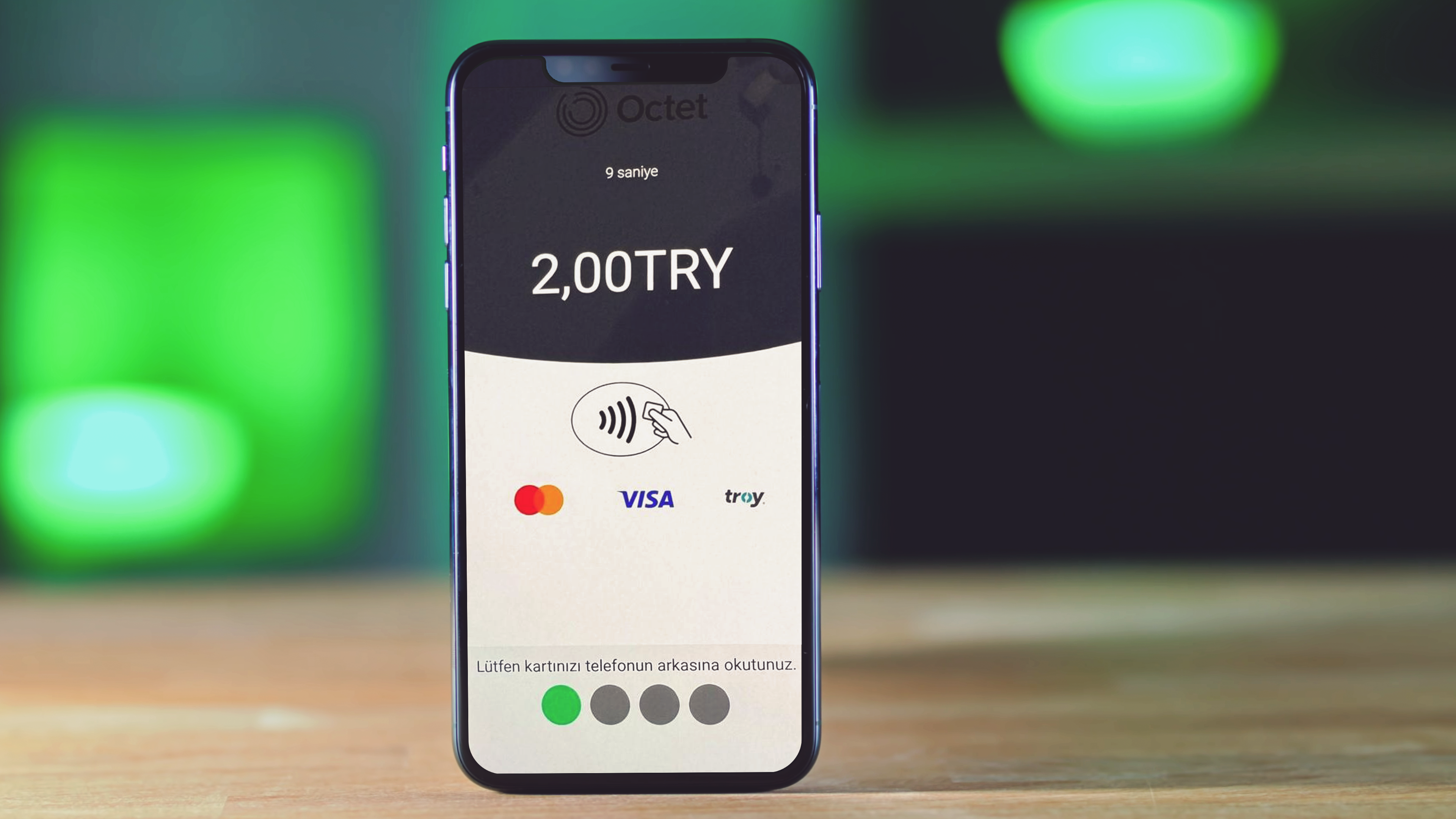 Akıllı telefonlar pos cihazına dönüştüren Octet mobil uygulaması hayata geçti.