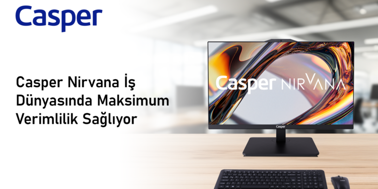 Casper Nirvana Her Çalışma ortamına uygun bilgisayarlarıyla iş dünyasında maksimum verimlilik sağlıyor.