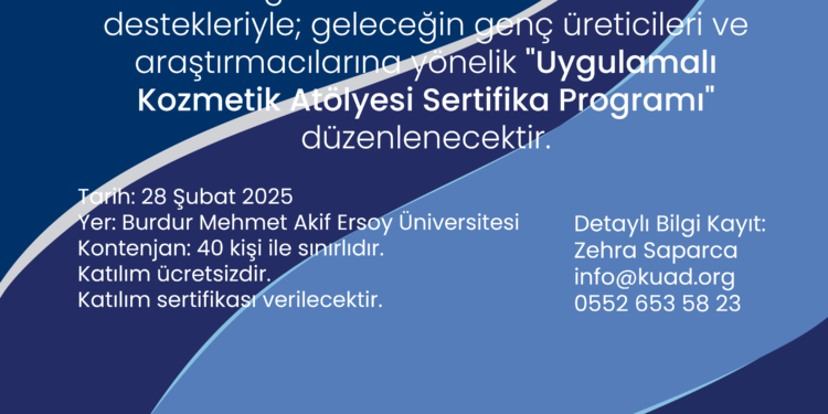 KÜAD, geleceğin kozmetik bilimcilerini desteklemeye devam ediyor!