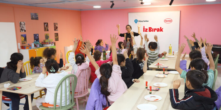 Türk Henkel’den Hatay’daki Çocuklar için İz Bırak projesi.