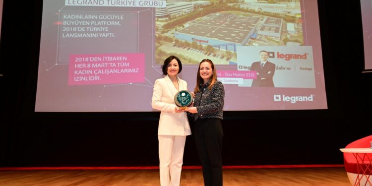 Legrand Türkiye Grubu, Kadın Dostu Markalar 2025 Farkındalık Ödülü’nü kazandı.
