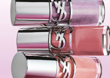 YSL Beauty, YSL LOVESHINE Plumping Lip Oil Gloss’u sunuyor.