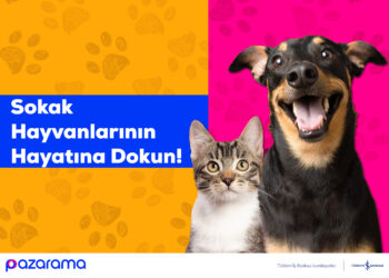 Pazarama’dan Dünya Sokak Hayvanları Günü’ne özel destek.