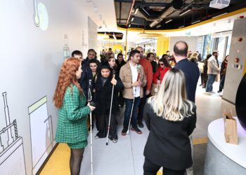 Enerjisa Enerji, görme engelliler için Enerji Tünelini erişilebilir hale getirdi.