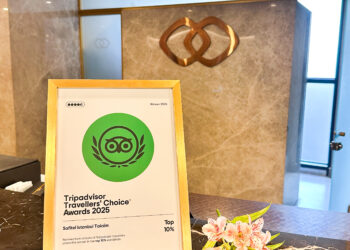 Sofitel Istanbul Taksim, Türkiye’de en çok tercih edilen oteller arasında gösterildi.