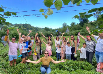 Bayramda çocuklarla birlikte yeşilin kalbine yolculuk.