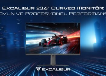 Casper hız ve görüntü kalitesinde yeni standart belirleyen Excalibur 23.6″ Curved Monitör’ünü satışa sundu!