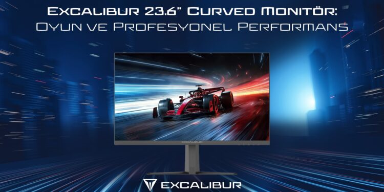 Casper hız ve görüntü kalitesinde yeni standart belirleyen Excalibur 23.6″ Curved Monitör’ünü satışa sundu!