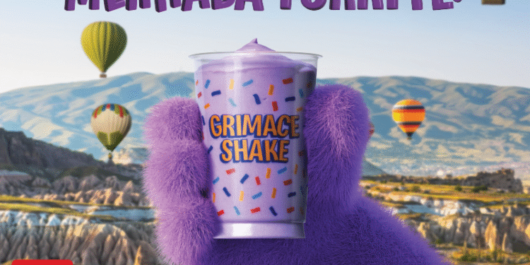 McDonald’s Türkiye’den ferahlatan yaz yeniliği: Grimace Shake.