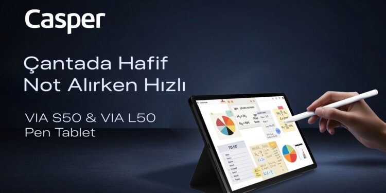 Casper öğrencilere yaz tatilinde eğlence ve verimlilik sunuyor.