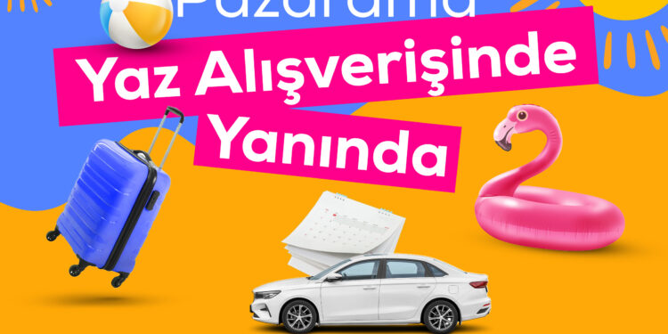 Alışverişte yaz coşkusu başladı: Pazarama, yaz alışverişinde yanında.