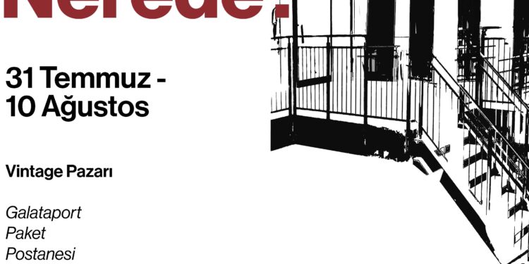 Paket Postanesi’nde vintage market etkinliği başlıyor.