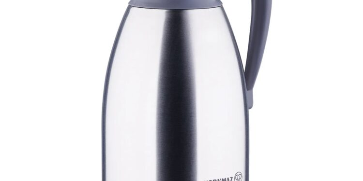 Korkmaz Satina Termos, açık hava etkinliklerinin vazgeçilmezi olacak, 12 saat boyunca her yudumda tazelik.