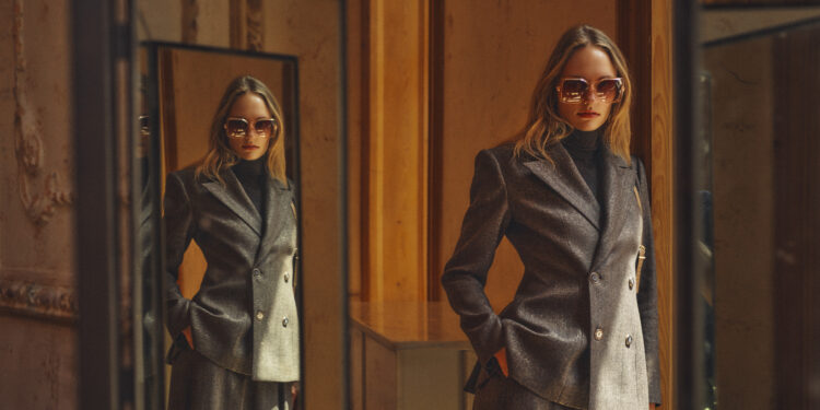 Keskin çizgiler, sofistike dokular: Gizia FW26 koleksiyonu.