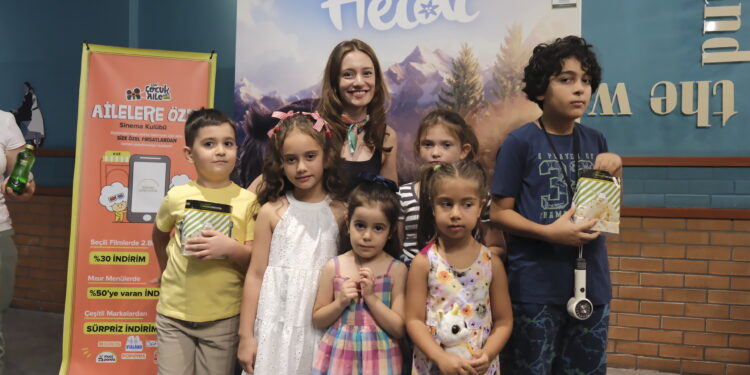 CGV Çocuk Aile Kulübü, Heidi özel gösteriminde çocuklu ailelerle buluştu.