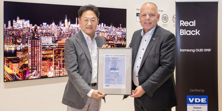 Samsung 2025 OLED TV serisi, VDE’den “Gerçek Siyah” ekran sertifikası aldı.
