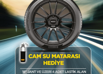 Pirelli’den 4 lastik alan herkese ücretsiz Tyrelife lastik garantisi ve cam matara.