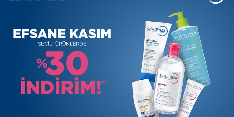 Bioderma’nın en sevilen ürünlerinde Efsane Kasım fırsatları başladı!