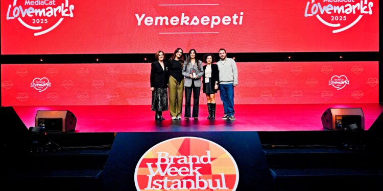 Yemeksepeti, 2025’te de “Türkiye’nin En Sevdiği Marka” seçildi.