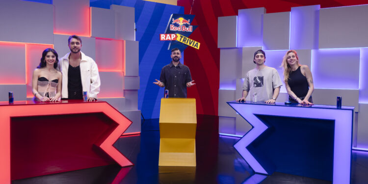 Helin Kandemir, Onur Seyit Yaran, Melis İşiten ve Bora Akkaş, Red Bull Rap Trivia’da kapıştı.