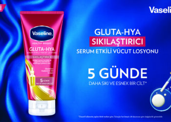 Vaseline® Gluta-Hya Serum Etkili Sıkılaştırıcı Losyon ile 5 günde daha sıkı, daha esnek bir cilt!