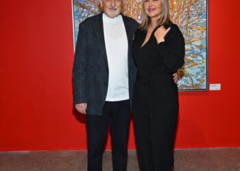 Yılın son sergisi “Trilogy Of Time” için renkli açılış.