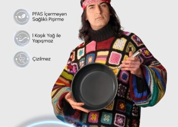 Karaca Plasma Steel 3PLY 316+ serisinin reklam yüzü şarkıcı Çelik oldu.