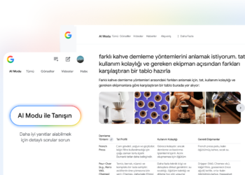 Google arama’da Gemini 3 dönemi: AI Modu ve AI Bakışı Türkiye’de de kullanıma sunulmaya başlandı.