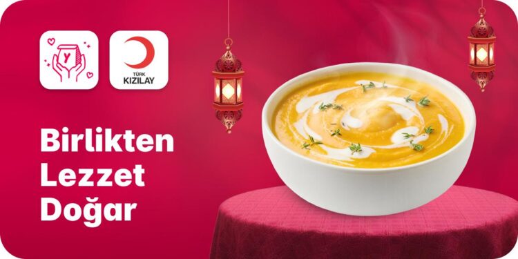 Yemeksepeti ve Kızılay, “Birlikten Lezzet Doğar” ile Ramazan’ın bereketini bir kez daha paylaşıyor.