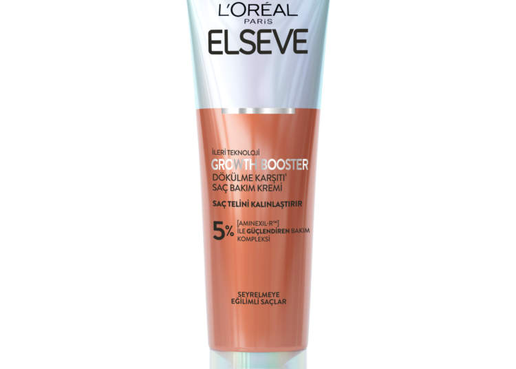 Elseve Growth Booster ile 6 haftada +7000 saç teli.