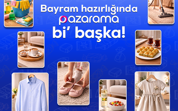 Pazarama’da bayram alışverişi başladı: indirimler, kuponlar ve sürpriz fırsatlar. 