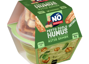 Mr. NO Humus ailesi pesto soslu çeşidiyle büyüyor.