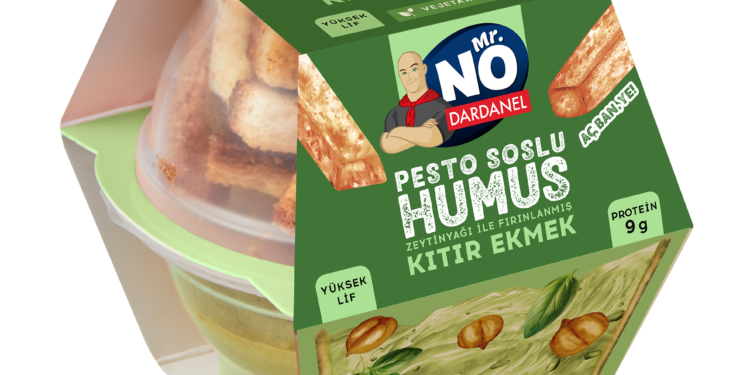 Mr. NO Humus ailesi pesto soslu çeşidiyle büyüyor.