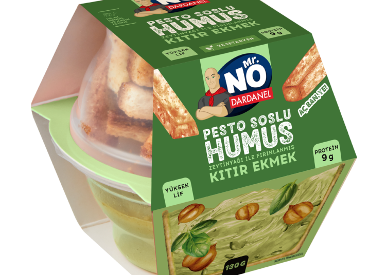 Mr. NO Humus ailesi pesto soslu çeşidiyle büyüyor.