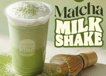 Alışılmışın dışında bir deneyim: Burger King’den Matcha Milkshake.