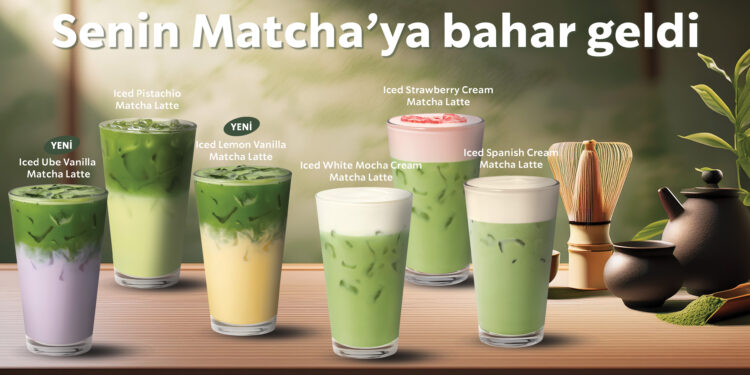 Matcha tam isteğine göre senin Starbucks®’ta!