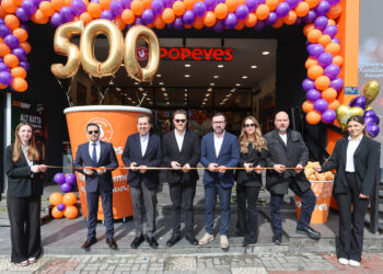 Popeyes Türkiye’de 500 restorana ulaştı.