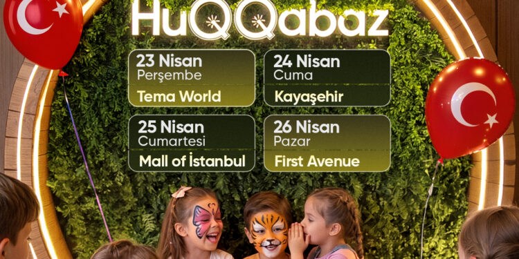 HuQQabaz 23 Nisan’ı dört gün boyunca atölye deneyimleriyle kutluyor.