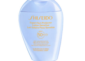 Shiseido Expert Sun Protector Lotion Sensitive SPF50+ ile hassas ciltlere çok yönlü koruma.
