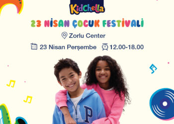 Yılın en ses getiren 23 Nisan kutlaması GapKids 23 Nisan çocuk festivali, bu sene Kidchella temasıyla!