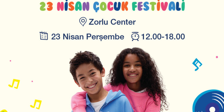 Yılın en ses getiren 23 Nisan kutlaması GapKids 23 Nisan çocuk festivali, bu sene Kidchella temasıyla!