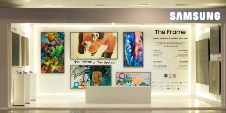 Samsung, dijital sanatın geleceğini CI BLOOM Sanat Fuarı’nda sergiledi.