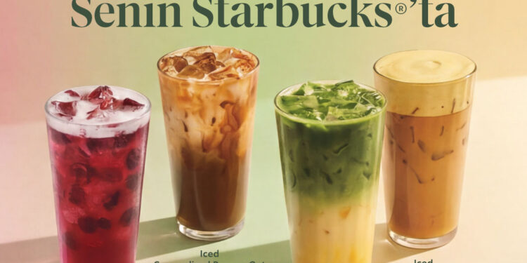 Yazın ferahlatan lezzetleri Starbucks’ta.