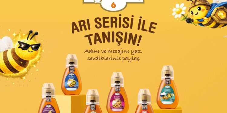 Balparmak yeni “Arı Serisi” ile arı karakterini seç, kişiselleştir ve sevdiklerinle paylaş!