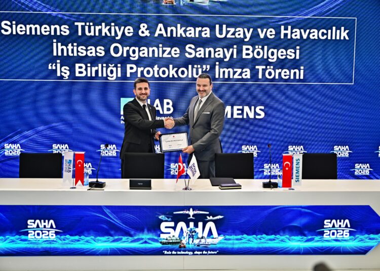 Siemens Türkiye ile Ankara Uzay ve Havacılık İhtisas Organize Sanayi Bölgesi, kritik bir iş birliğine imza attı.