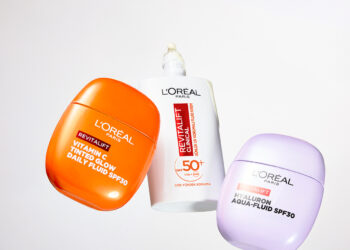 L’Oréal Paris’in yenilikçi formülleriyle cilt bakımı ve güneş koruması bir arada.