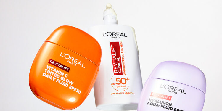L’Oréal Paris’in yenilikçi formülleriyle cilt bakımı ve güneş koruması bir arada.
