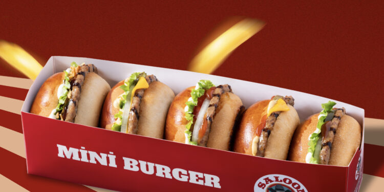 Saloon Burger’den kararsızlığa son veren yeni lezzet: Mini Burger Mix.