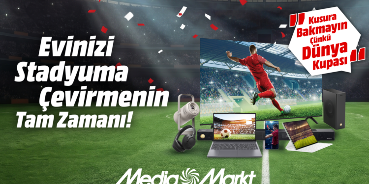 MediaMarkt’tan futbol heyecanını evlere taşıyan kampanya.