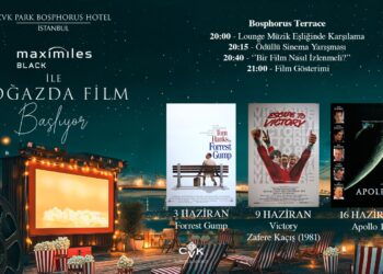 Bosphorus Teras’ta açık hava sineması başlıyor.